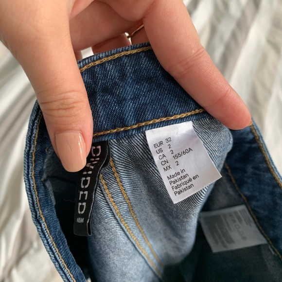 Denim Button Skirt - Picture 3 of 3